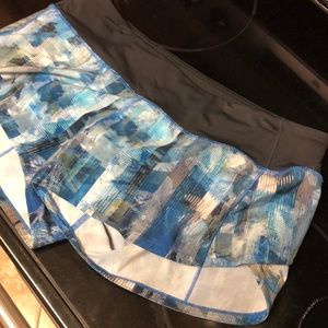 Lululemon Size 8 Blue Speed Shorts